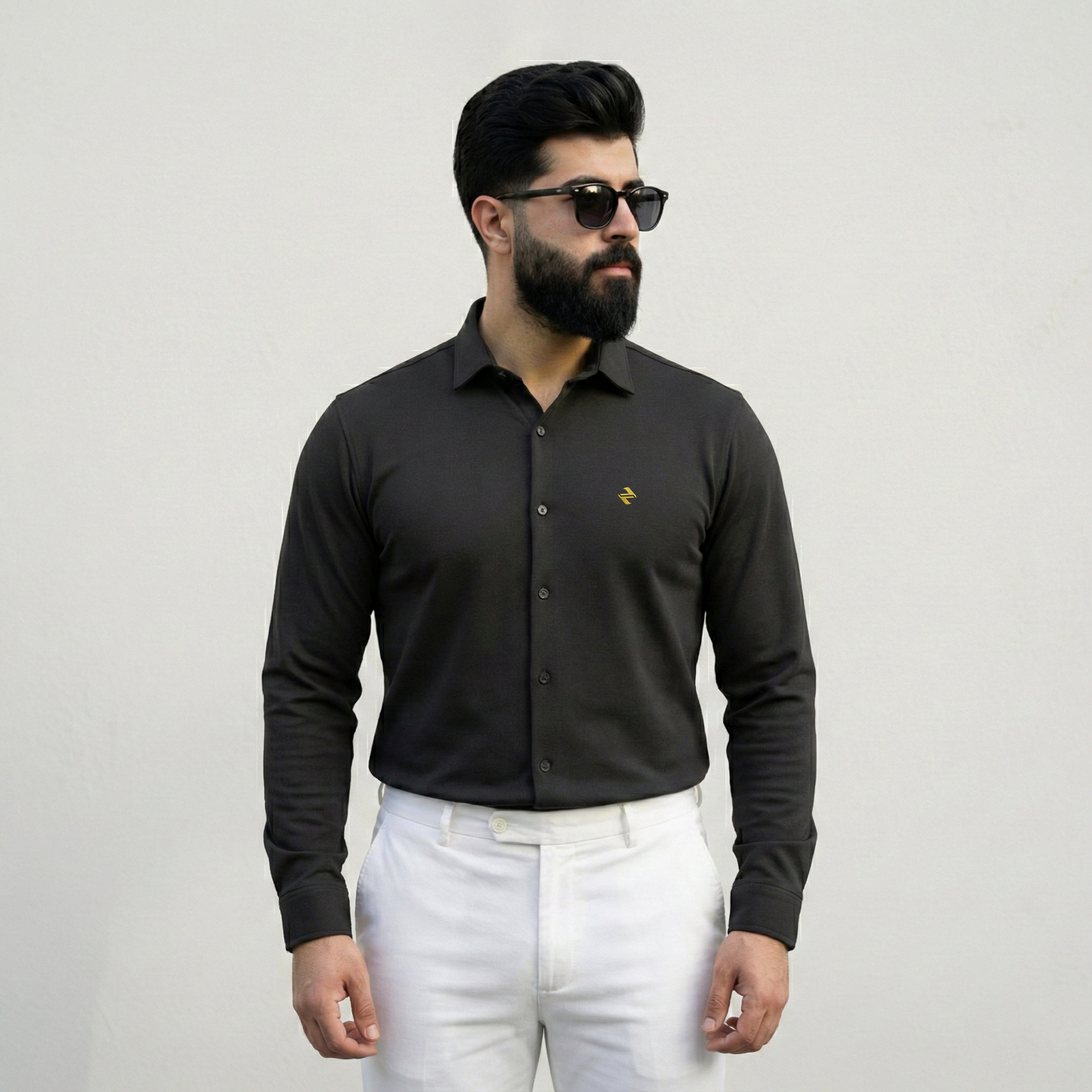 CL SMART SHIRT - BLACK