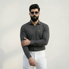 CL SMART SHIRT - CHARCOAL