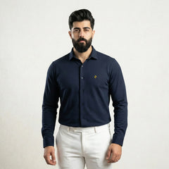 CL SMART SHIRT - NAVY