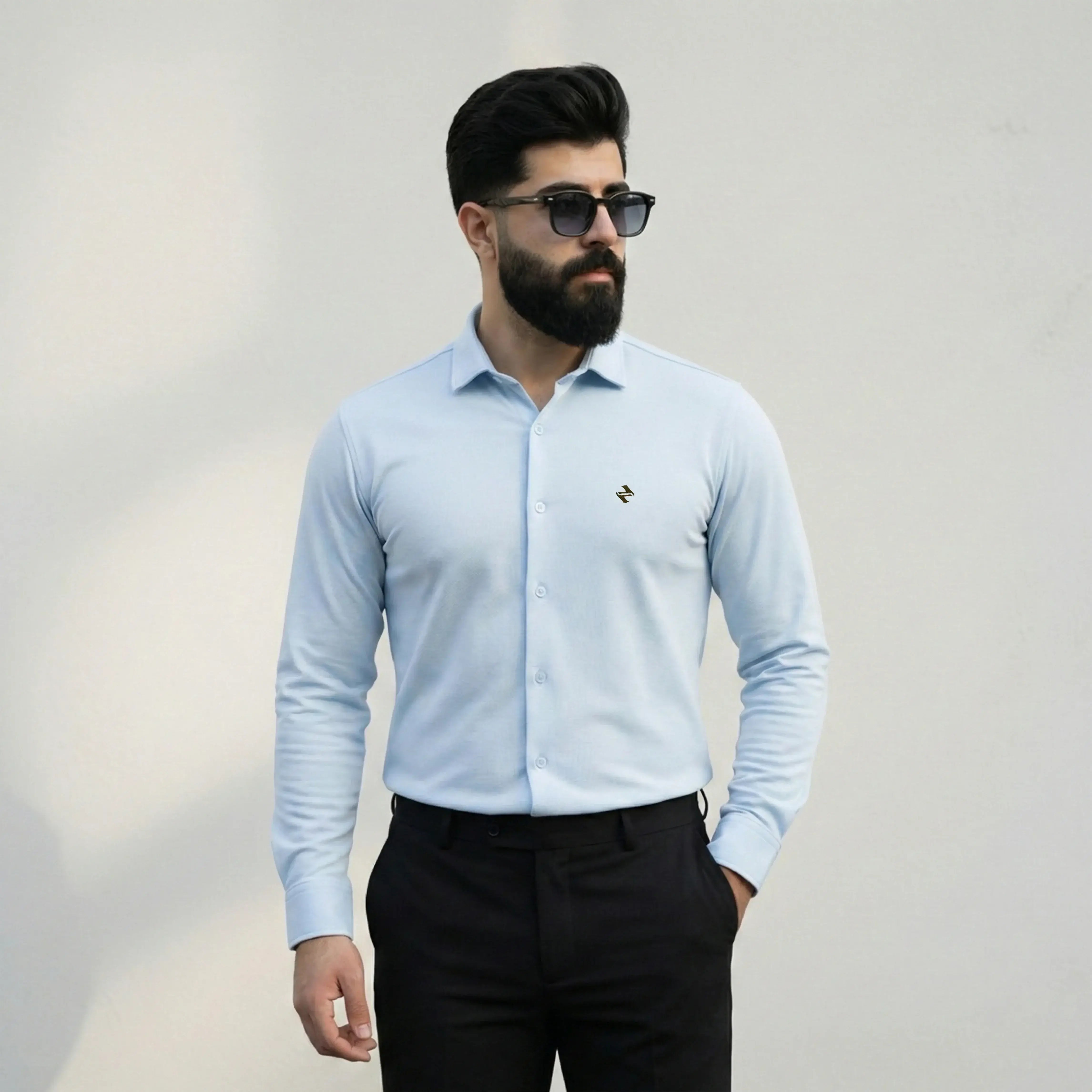 CL SMART SHIRT - SKY BLUE