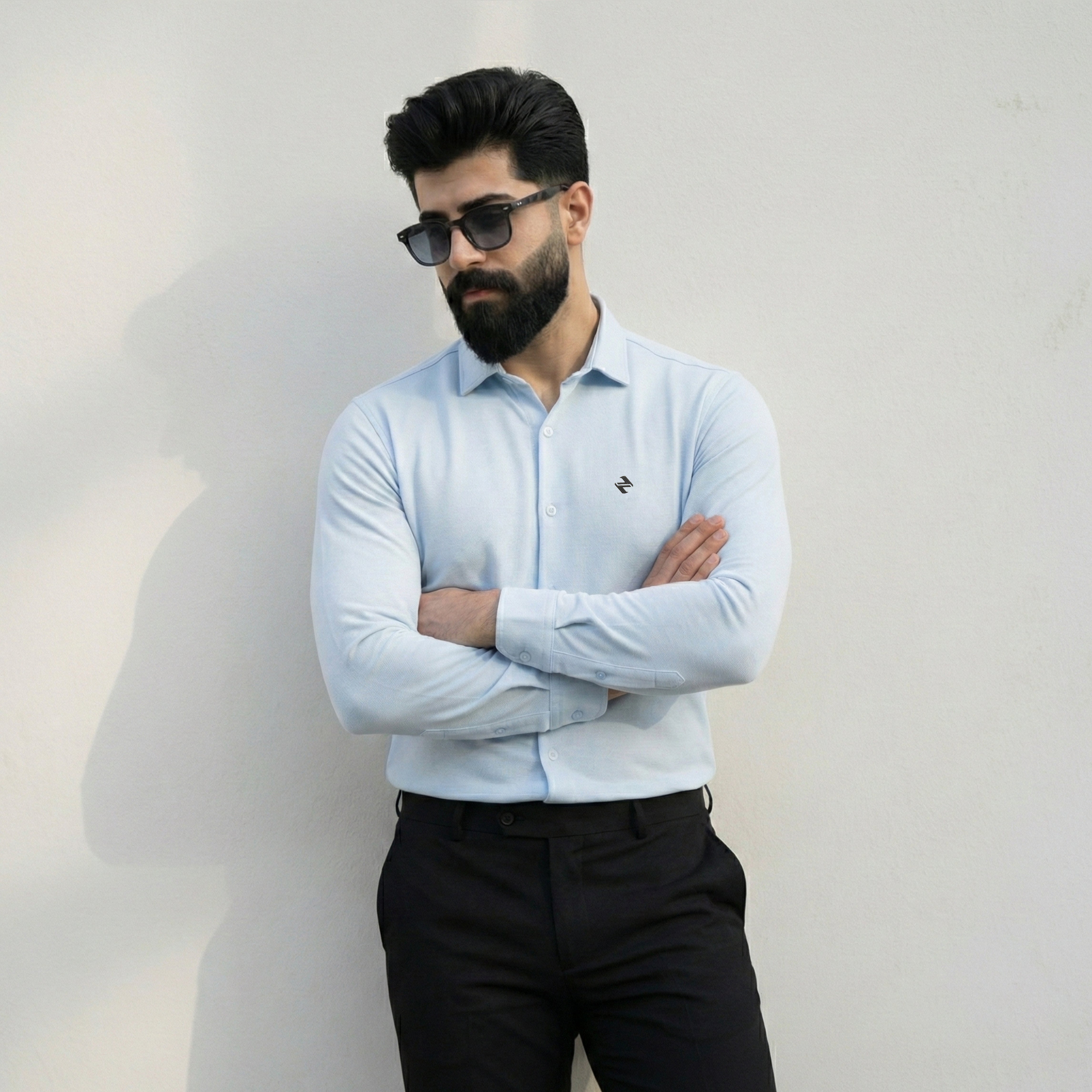 CL SMART SHIRT - SKY BLUE