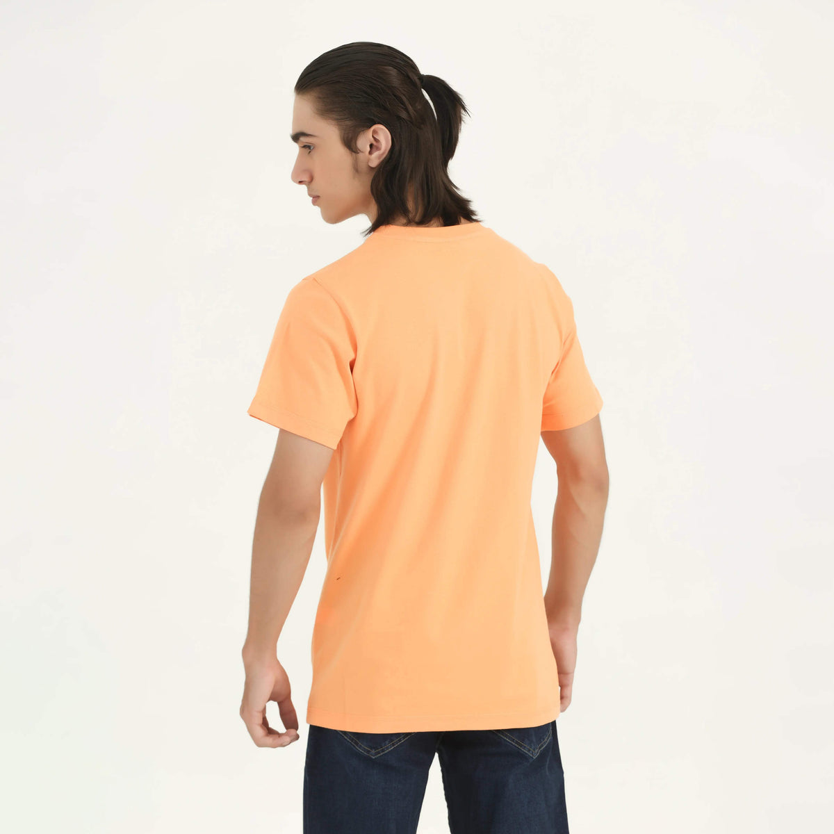 CL REGULAR FIT TEE ORANGE NAVZA