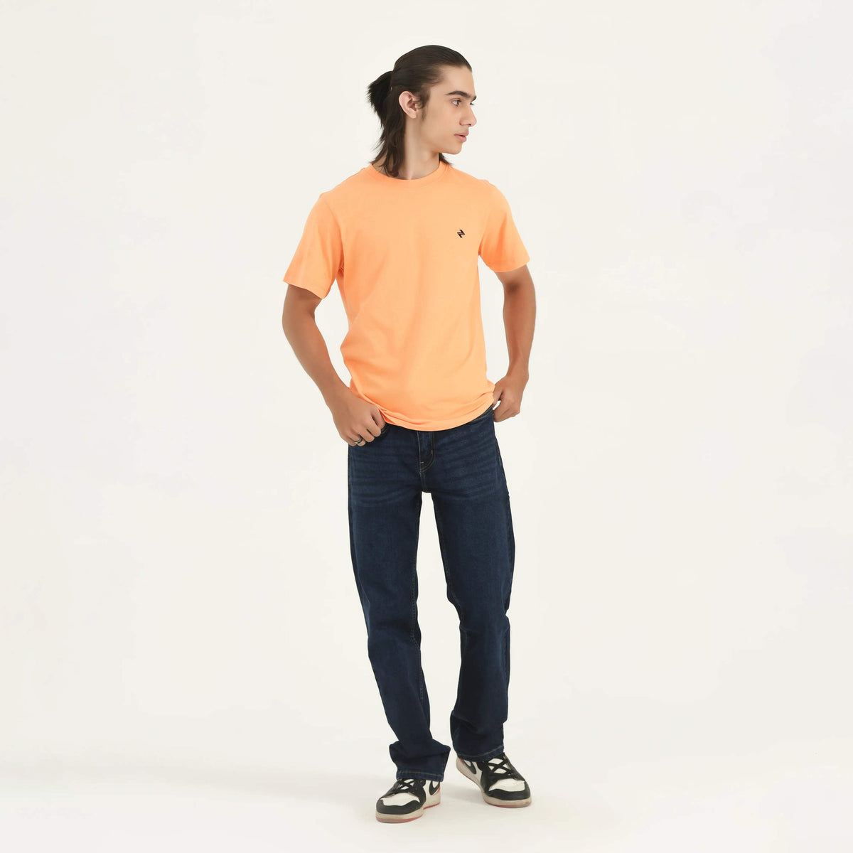 CL REGULAR FIT TEE ORANGE NAVZA