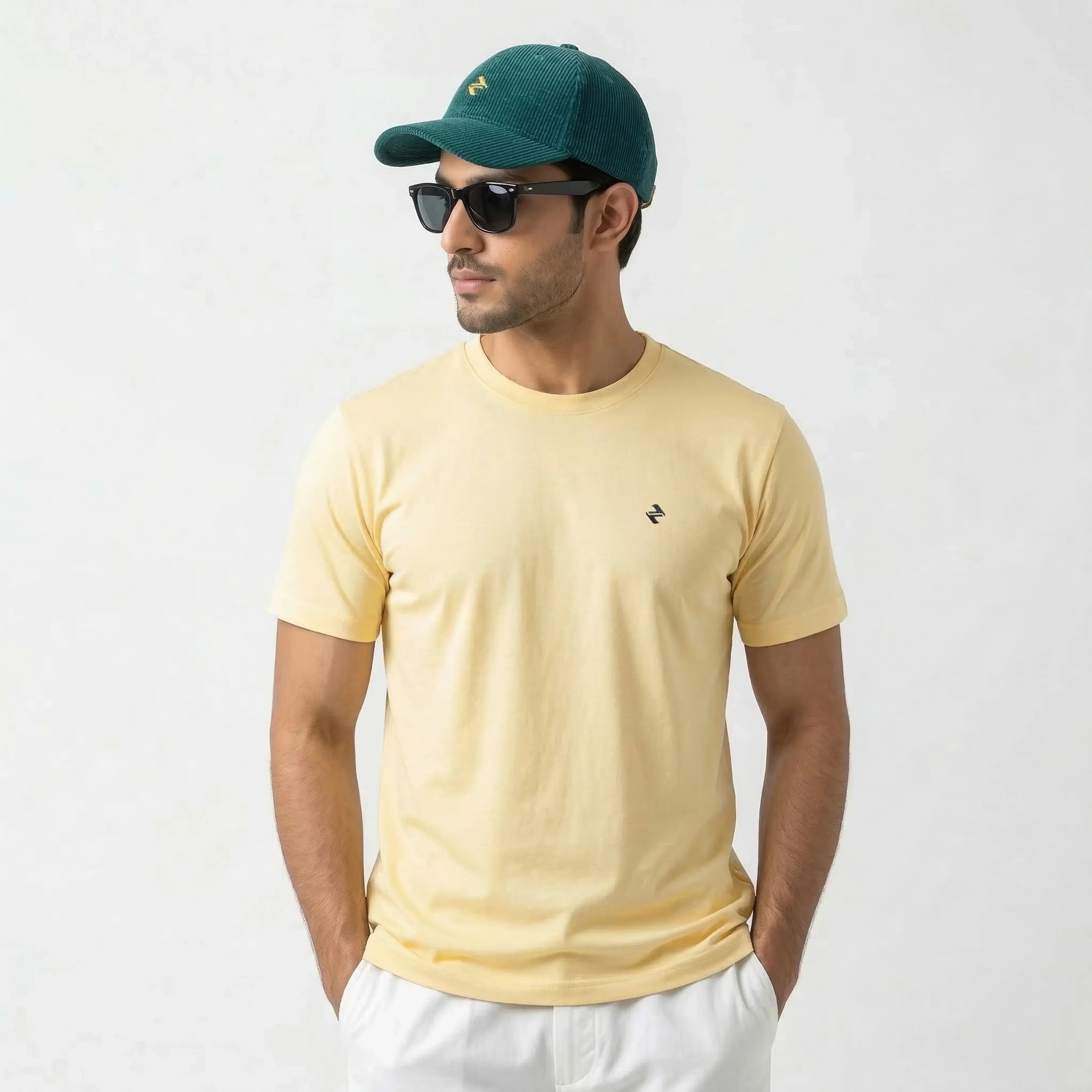 REGULAR T-SHIRT YELLOW NAVZA