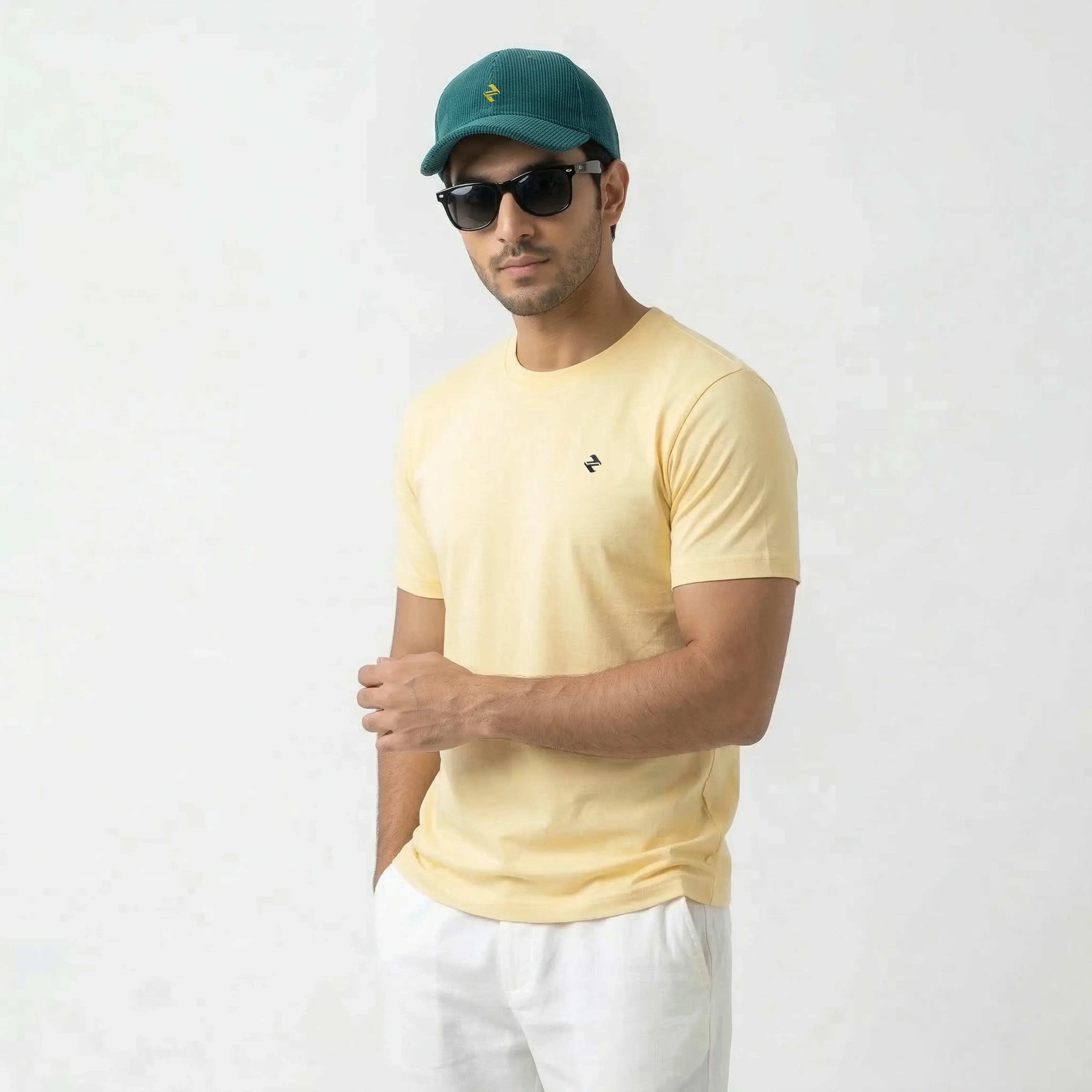 REGULAR T-SHIRT YELLOW NAVZA