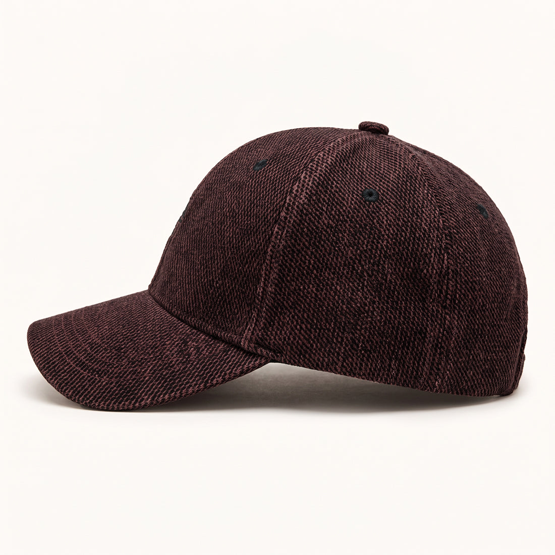 CORDUROY CAP | BURGUNDY BLACK