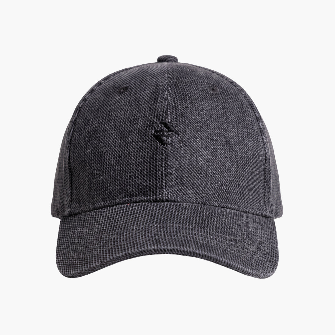 CORDUROY CAP CHARCOAL BLACK NAVZA