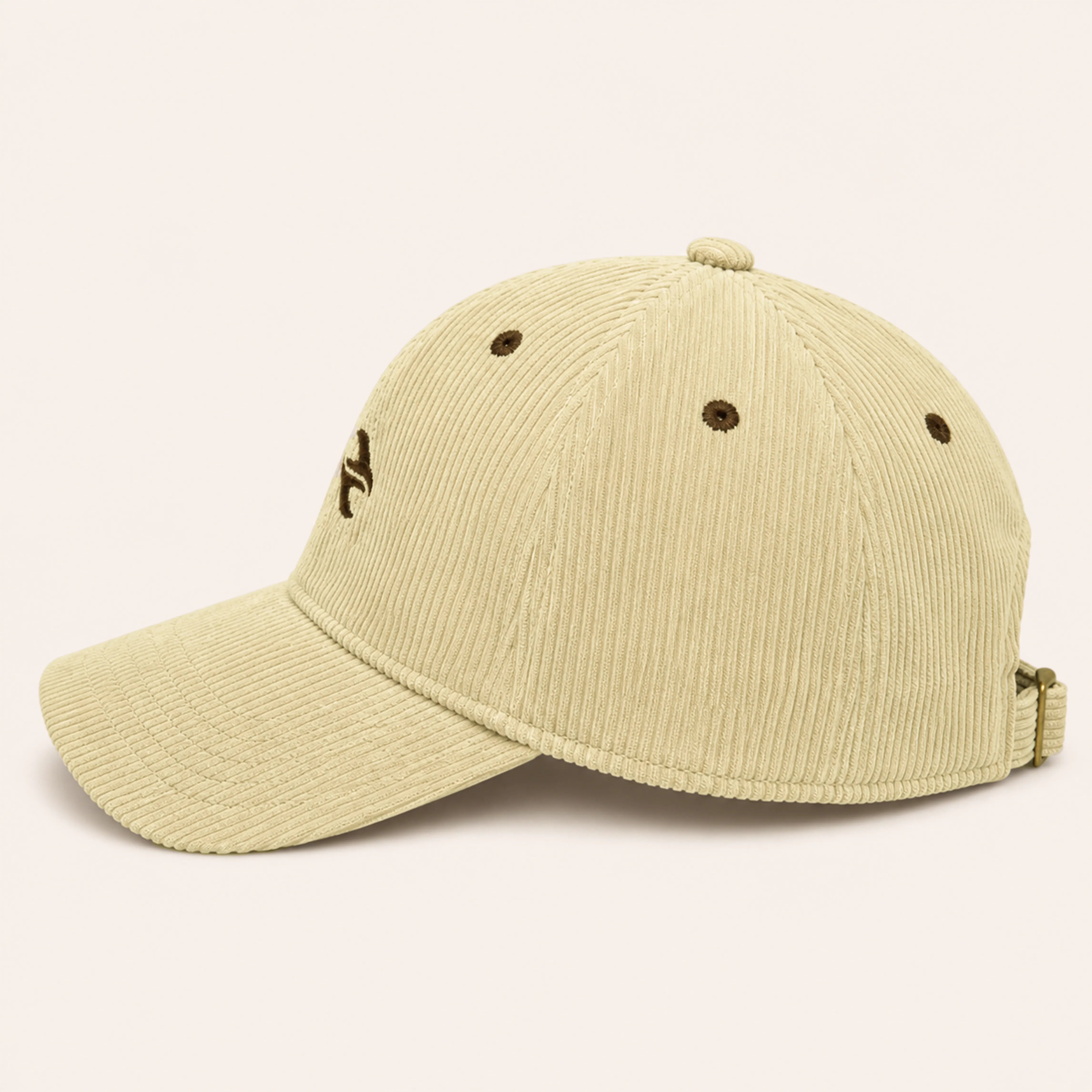 CORDUROY CAP | LIGHT IVORY