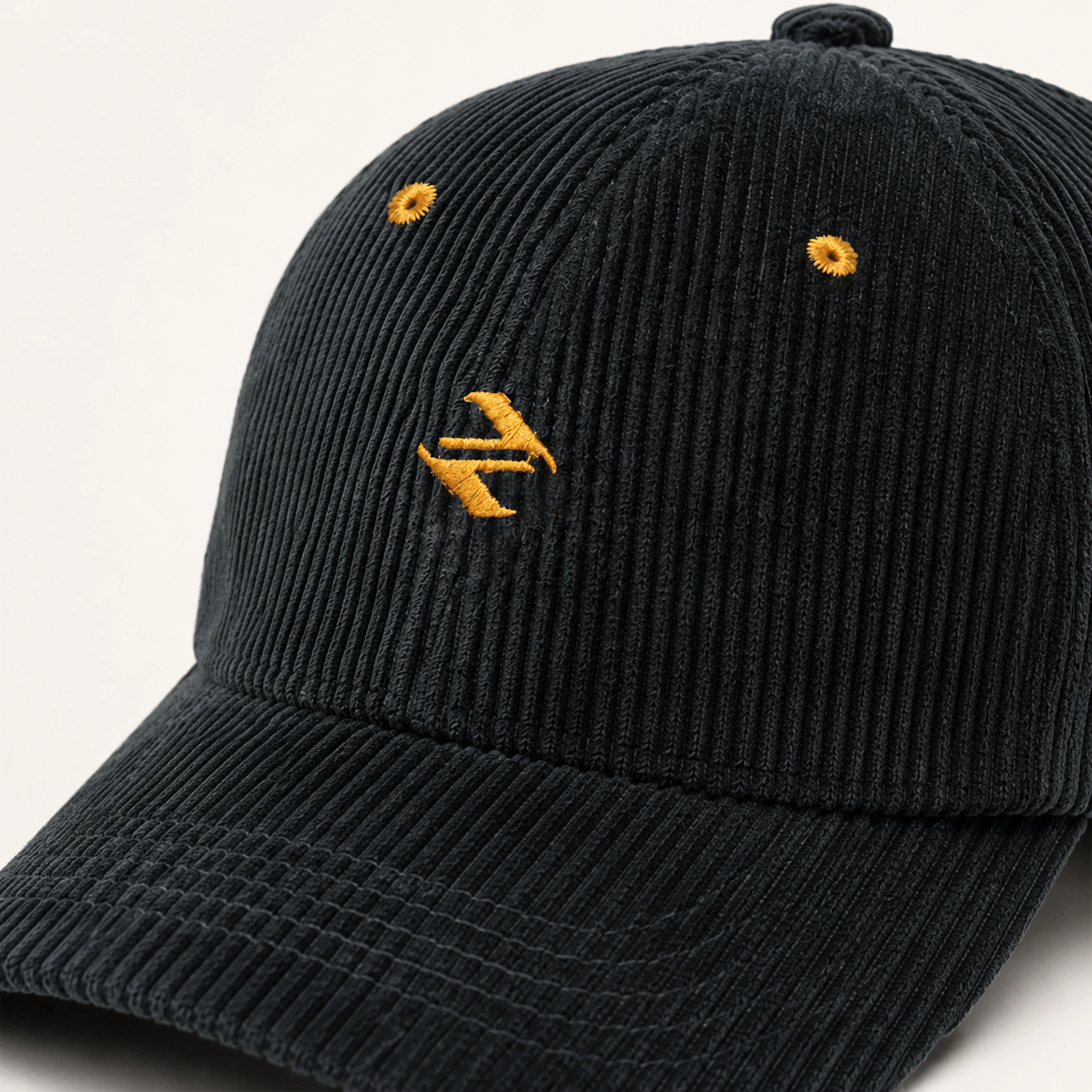 CORDUROY CAP | CHARCOAL