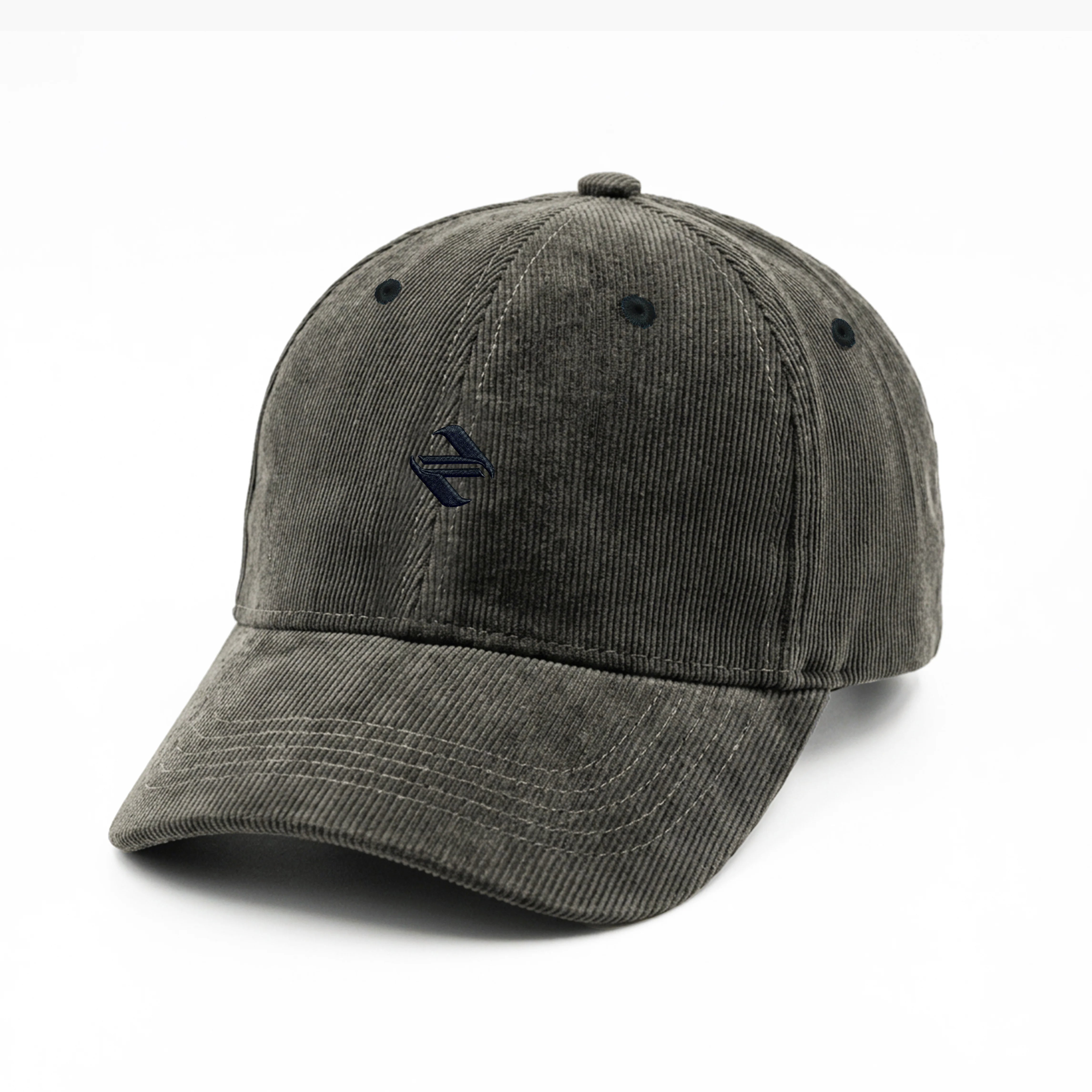 CORDUROY CAP | DARK GREY