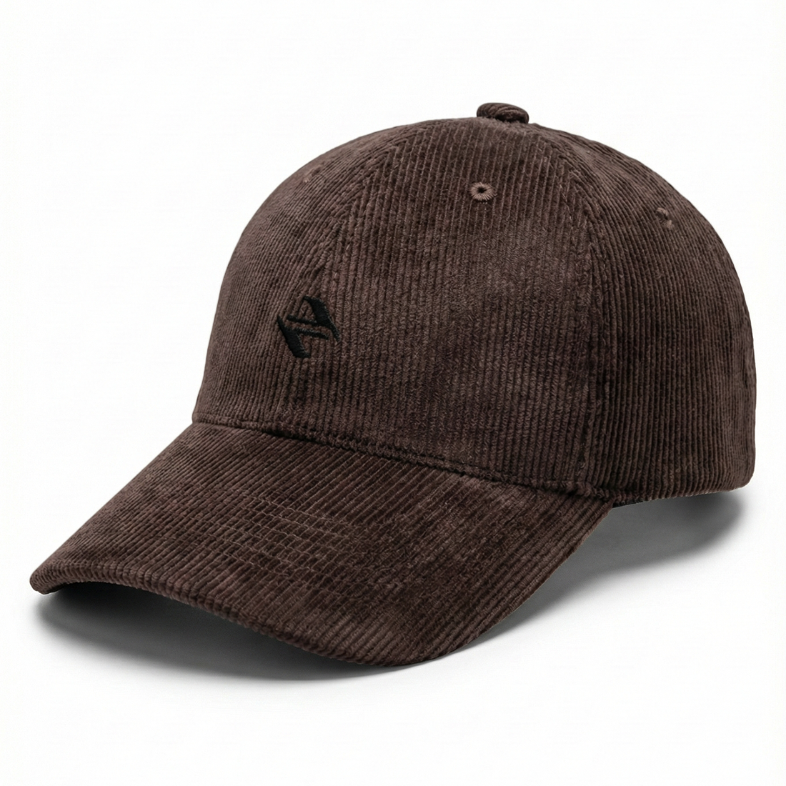 CORDUROY CAP DARK BROWN | NAVZA