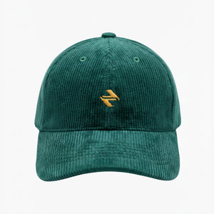 CORDUROY CAP | TEAL GREEN