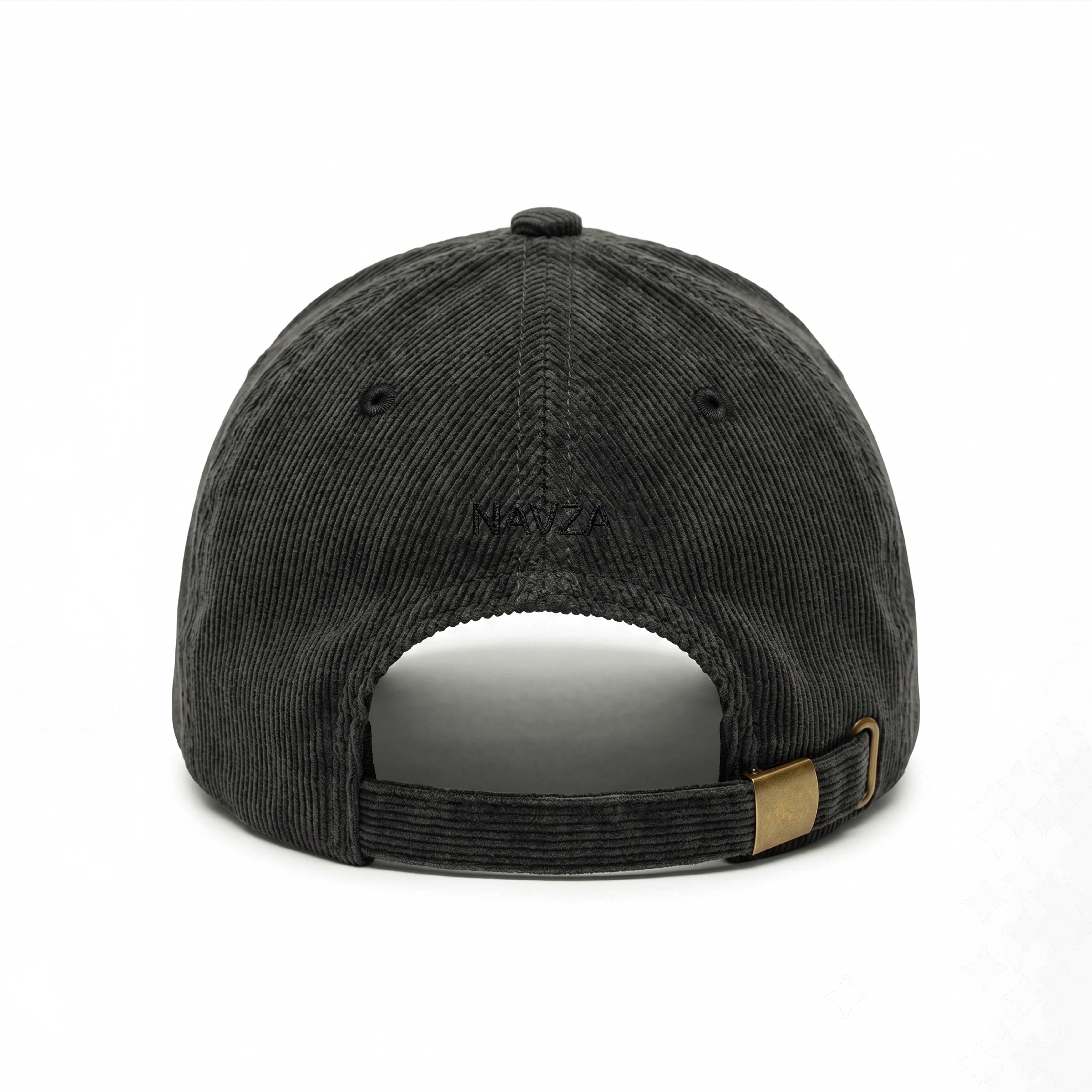 CORDUROY CAP | CHARCOAL GREY