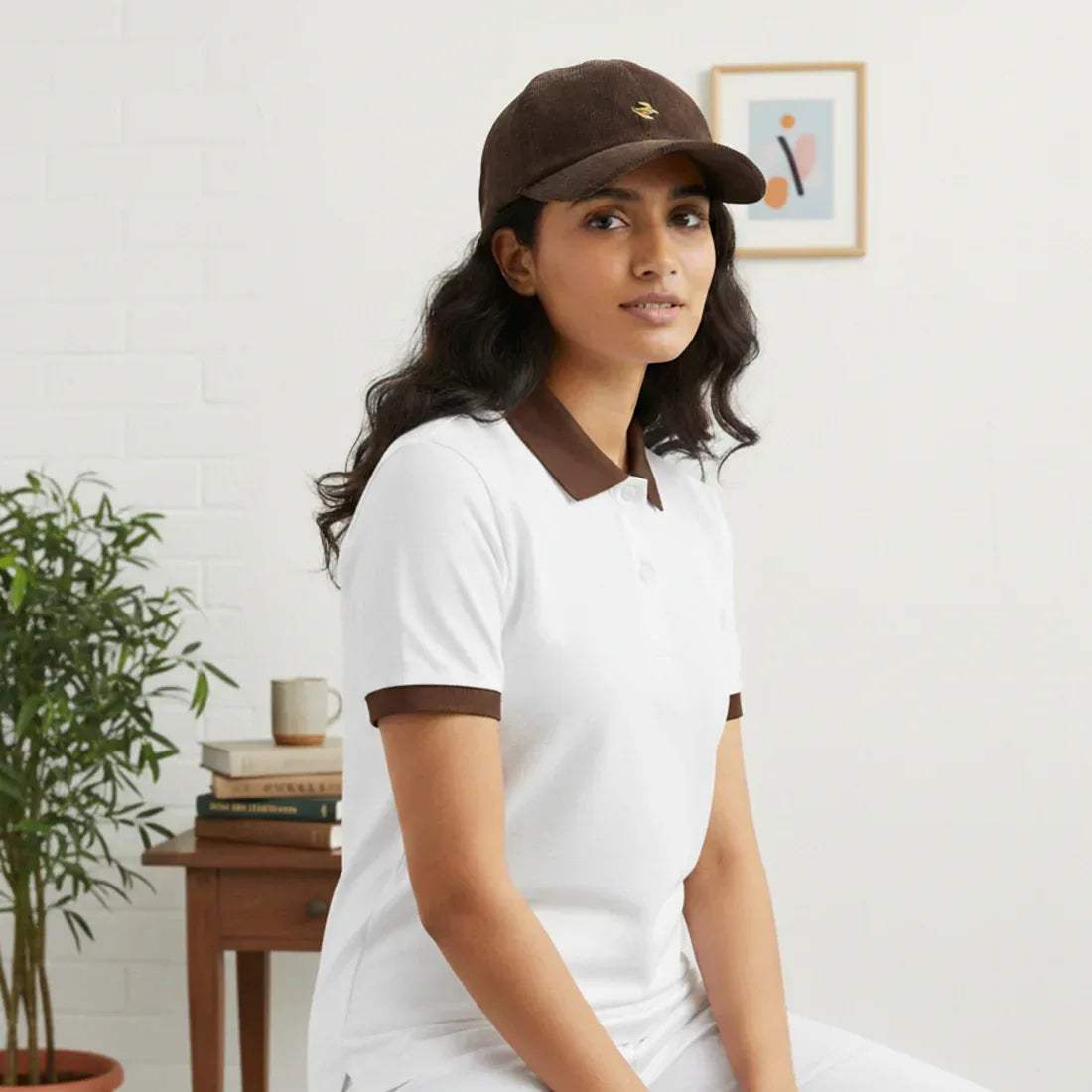 CORDUROY CAP | CHOCOLATE-BROWN - NAVZA