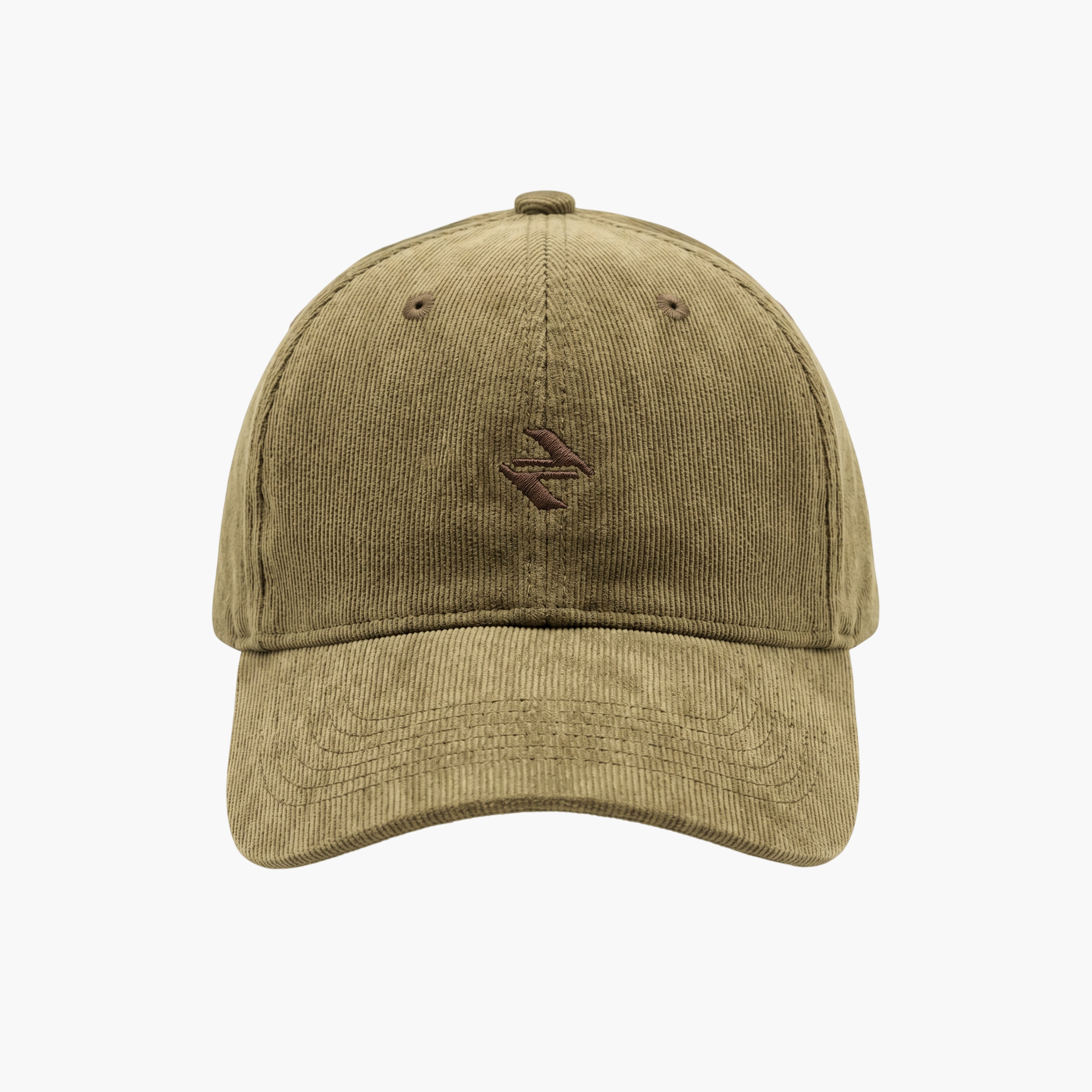 CORDUROY CAP | DARK OLIVE BROWN