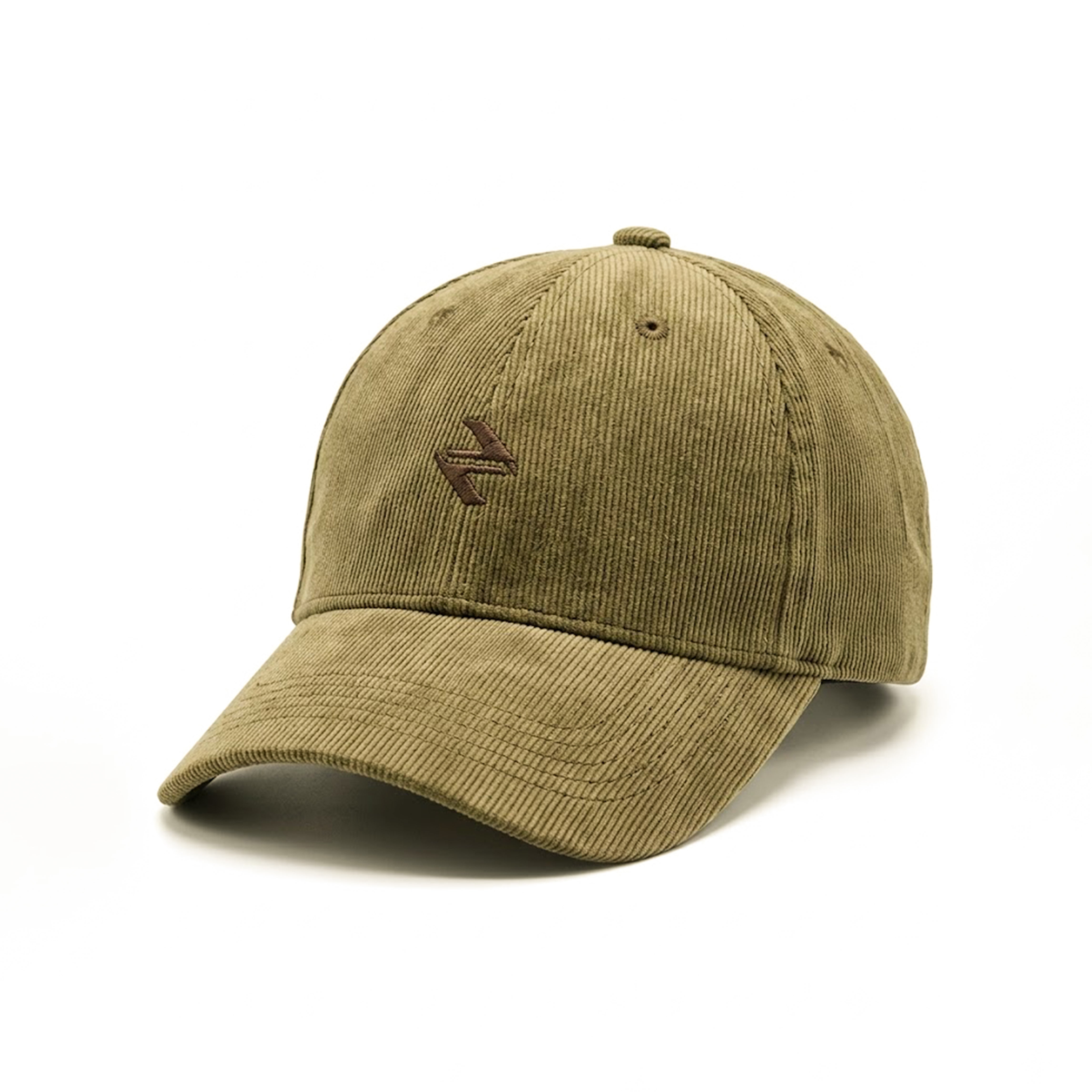 CORDUROY CAP | DARK OLIVE BROWN