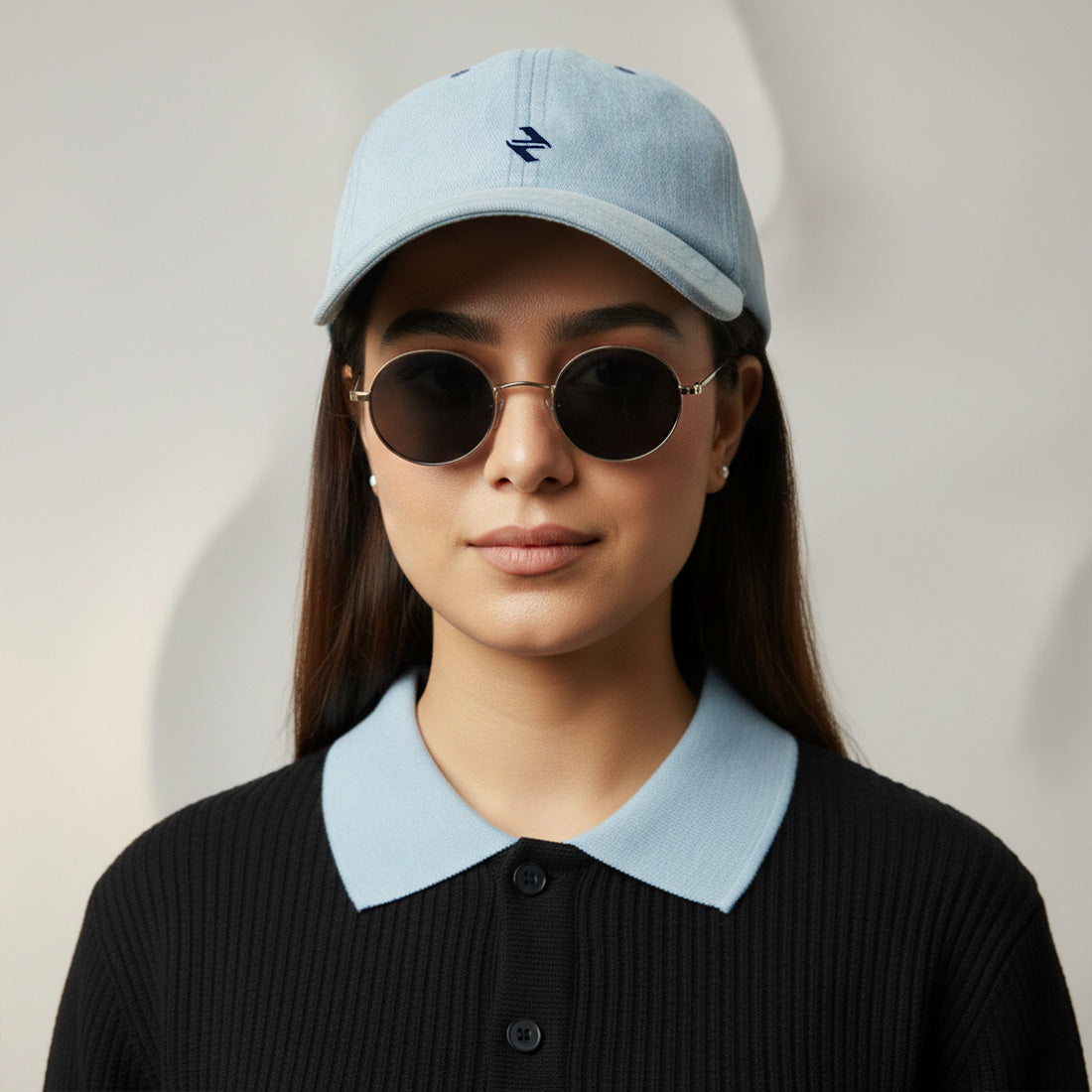 DENIM CAP SKY BLUE F | NAVZA