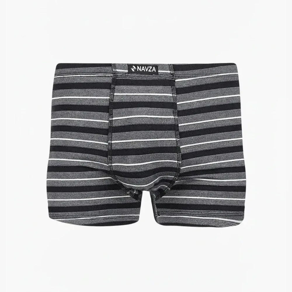 GREY BLACK STRIPES BOXER | NAVZA
