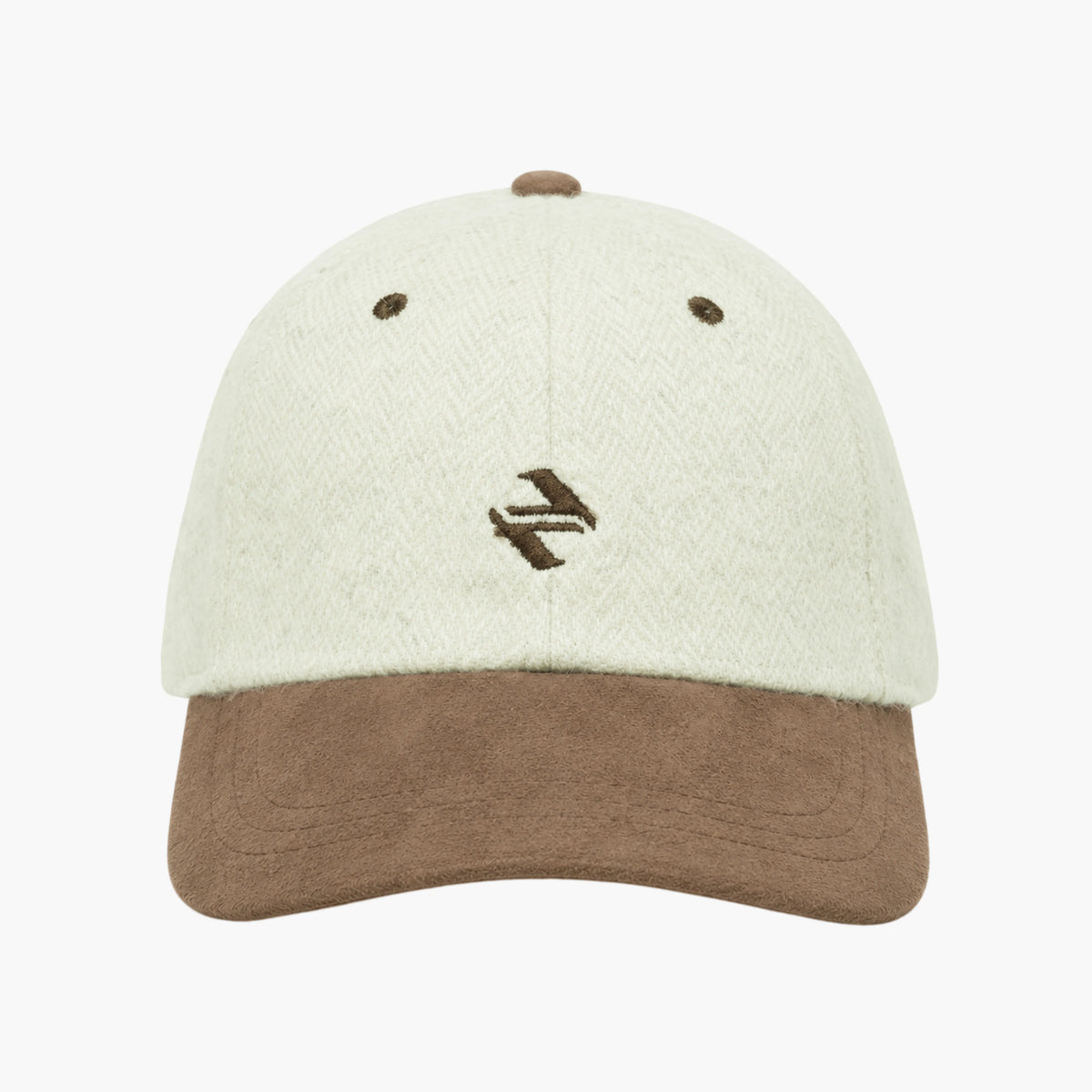 HAIRY HERRING BONE CAP | WHITE