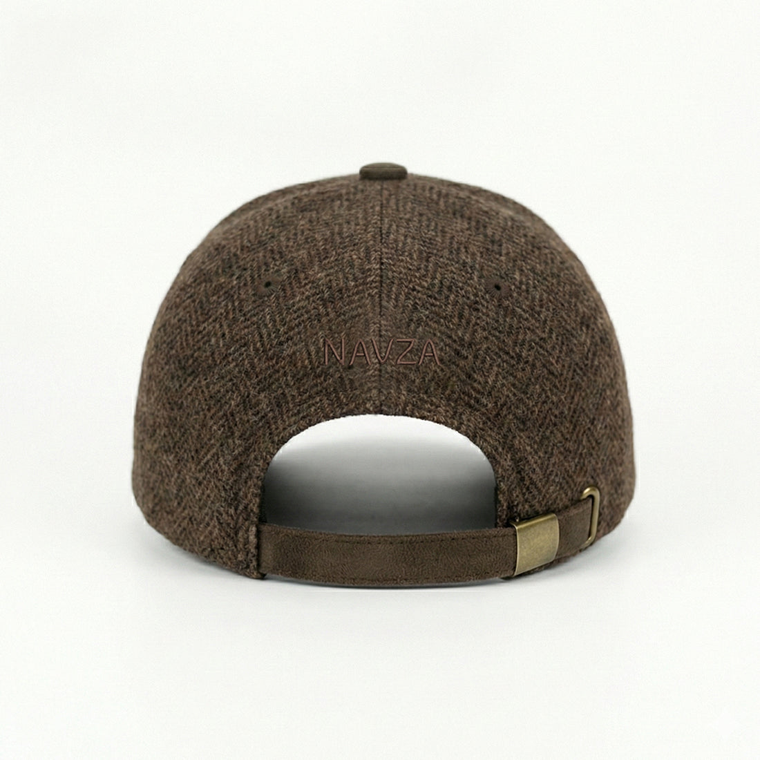 Herring bone cap brown | NAVZA