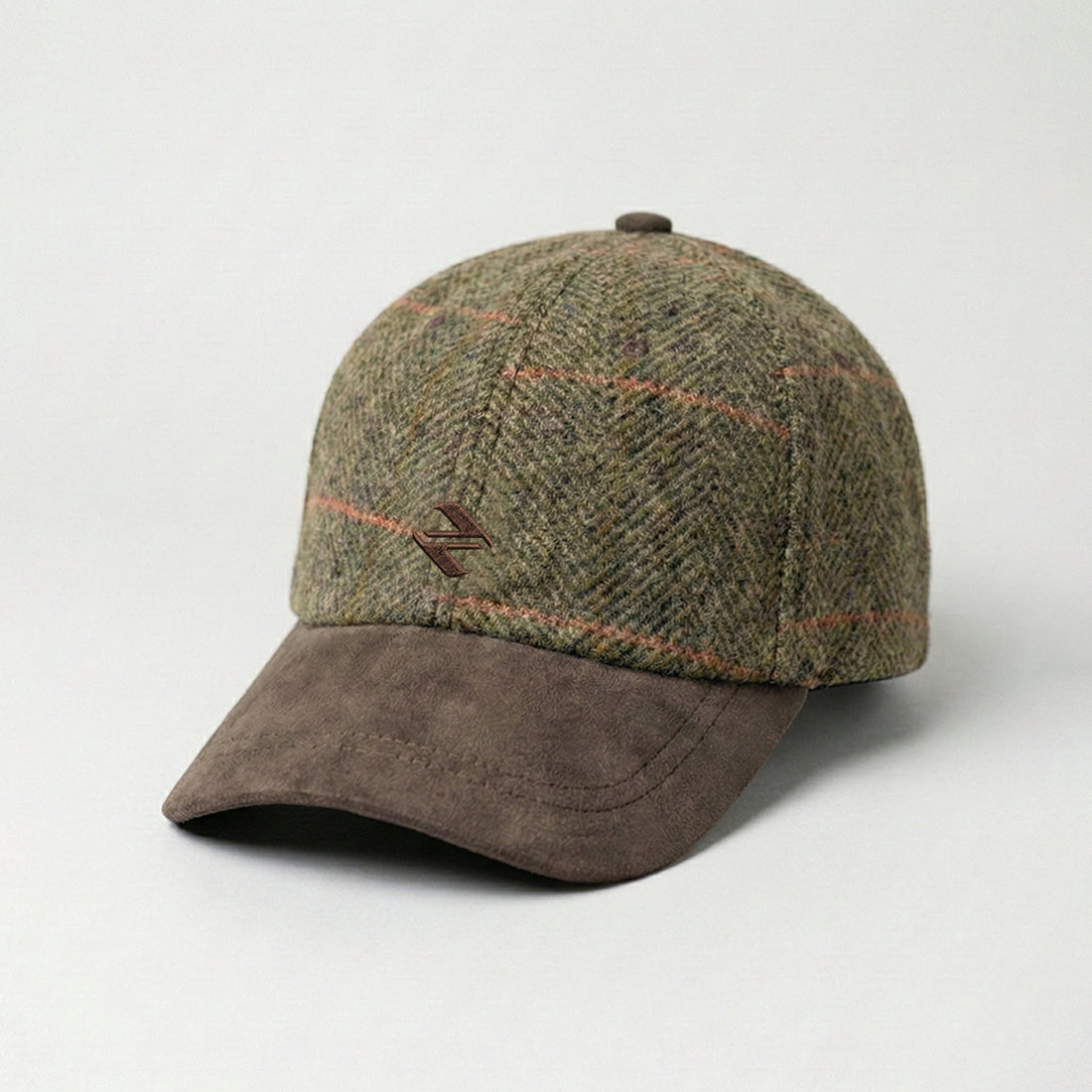 Herring bone cap olive green | NAVZA