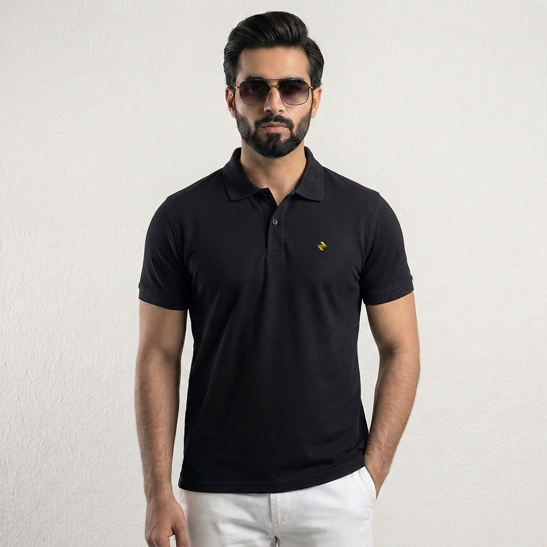 JQ CL POLO - BLACK