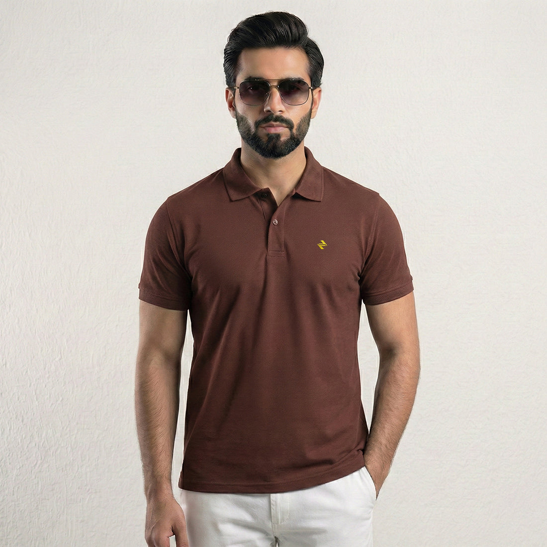 JQ CL POLO - BROWN