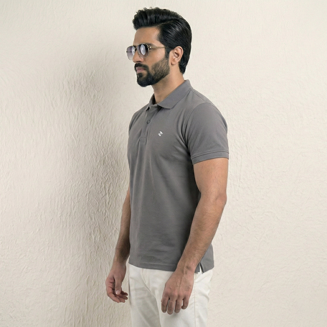JQ POLO – GREY