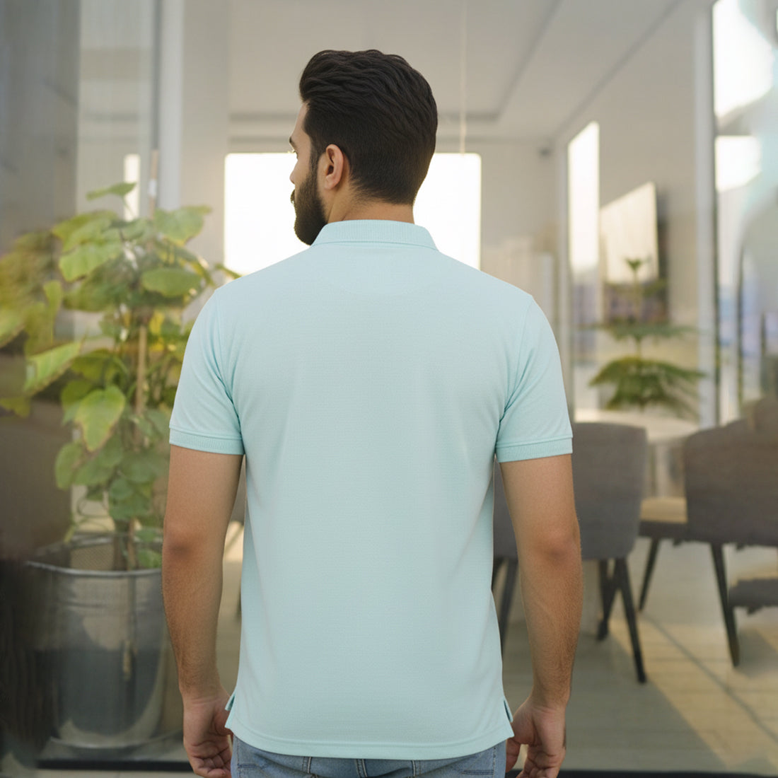 JQ CL POLO - AQUA BLUE