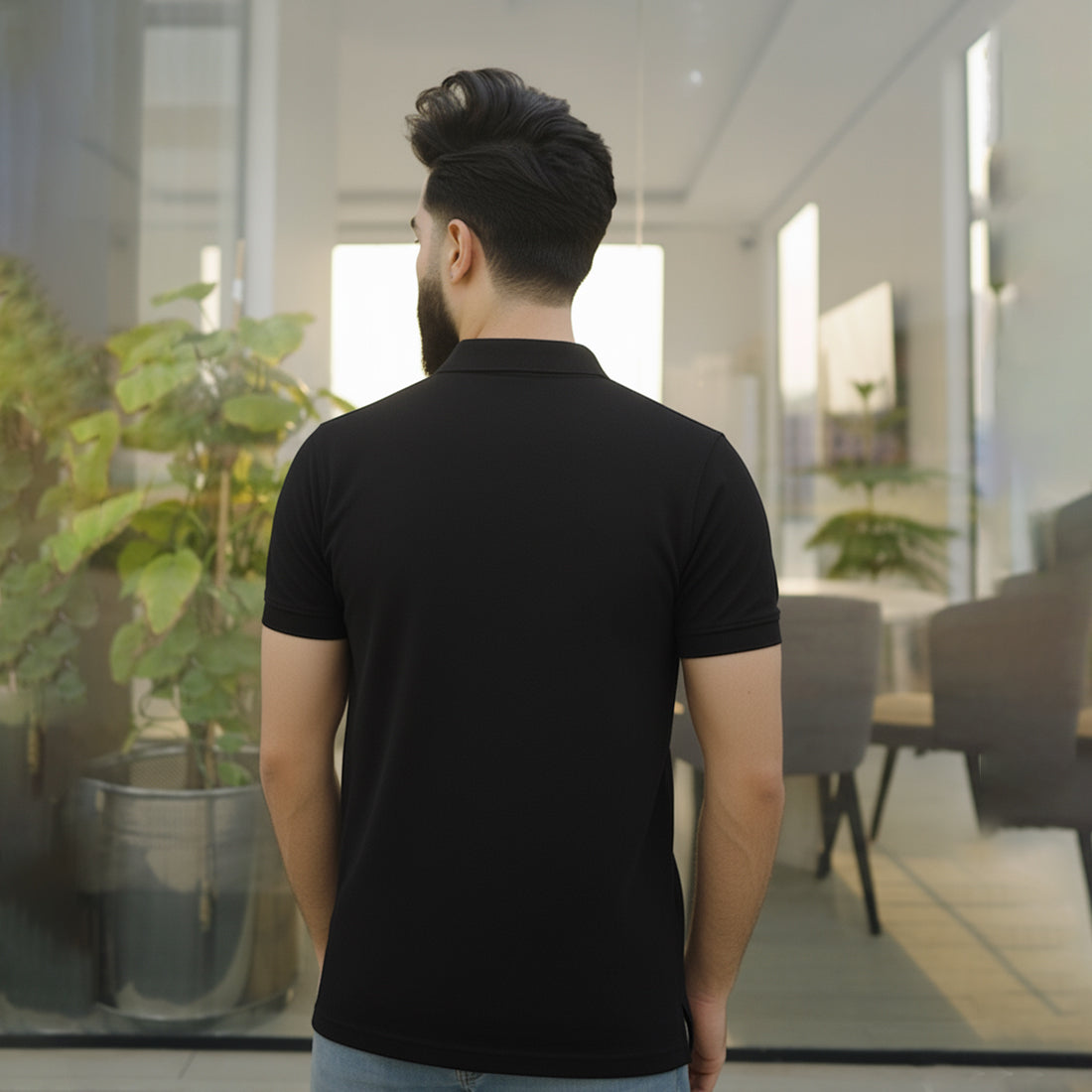 JQ CL POLO - BLACK