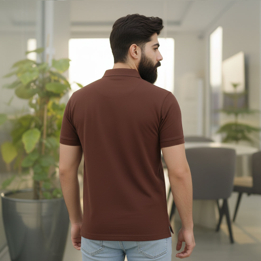 JQ CL POLO - BROWN