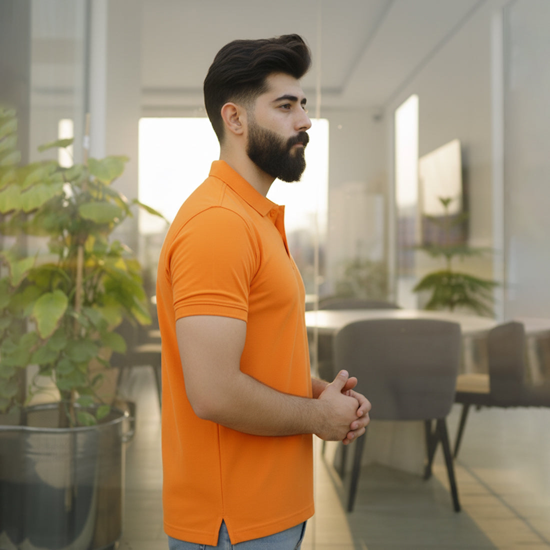 JQ CL POLO - ORANGE