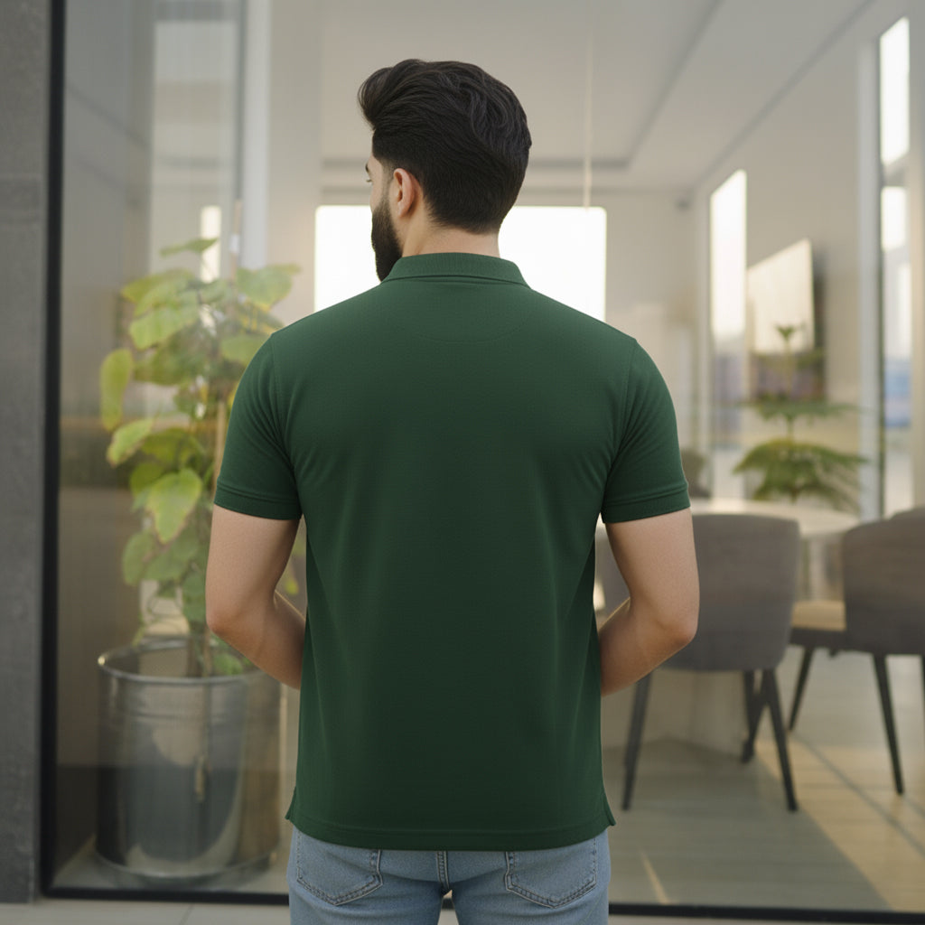 JQ CL POLO - RICH GREEN