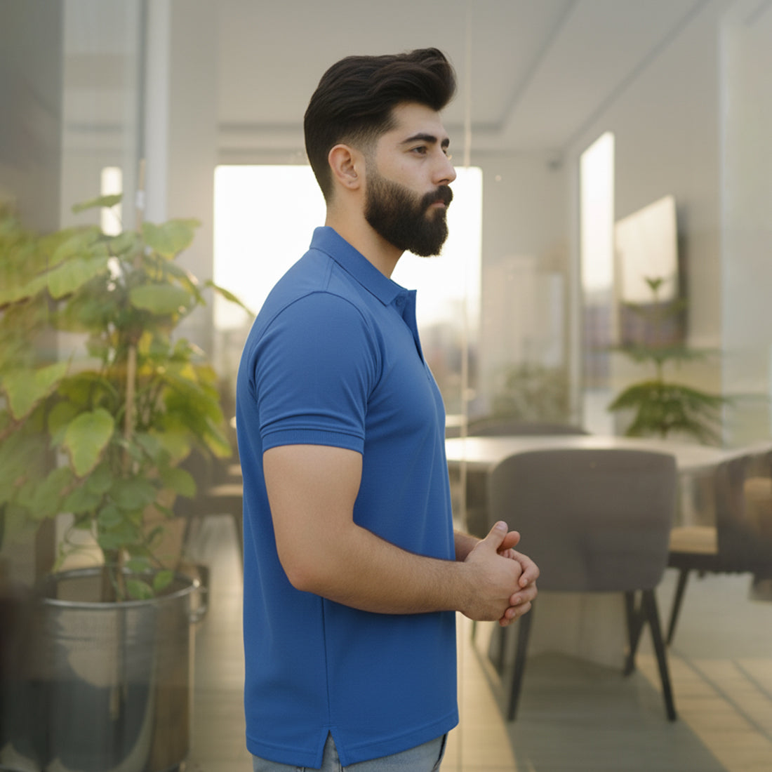 JQ CL POLO - ROYAL BLUE