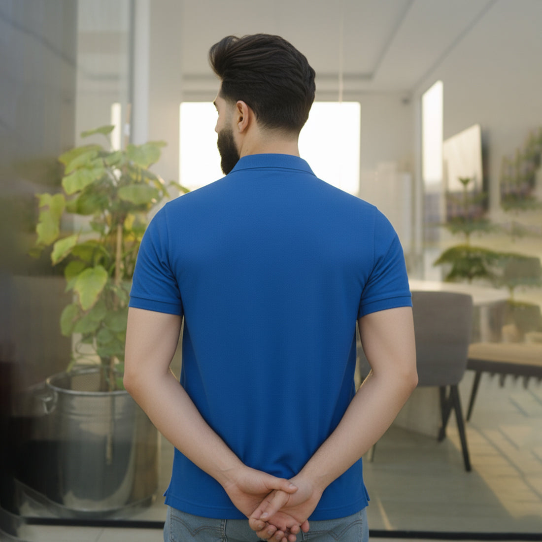 JQ CL POLO - ROYAL BLUE