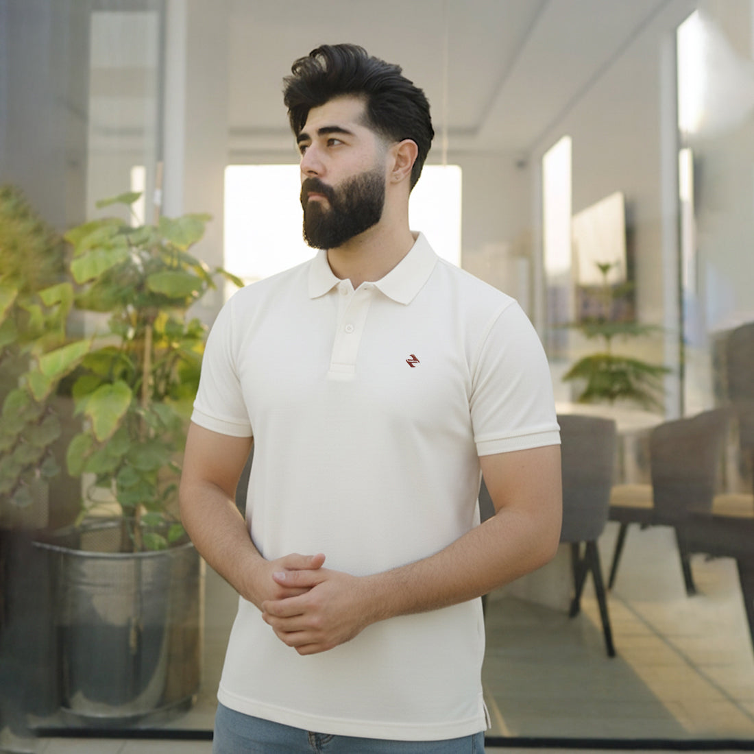 JQ CL POLO - WHITE