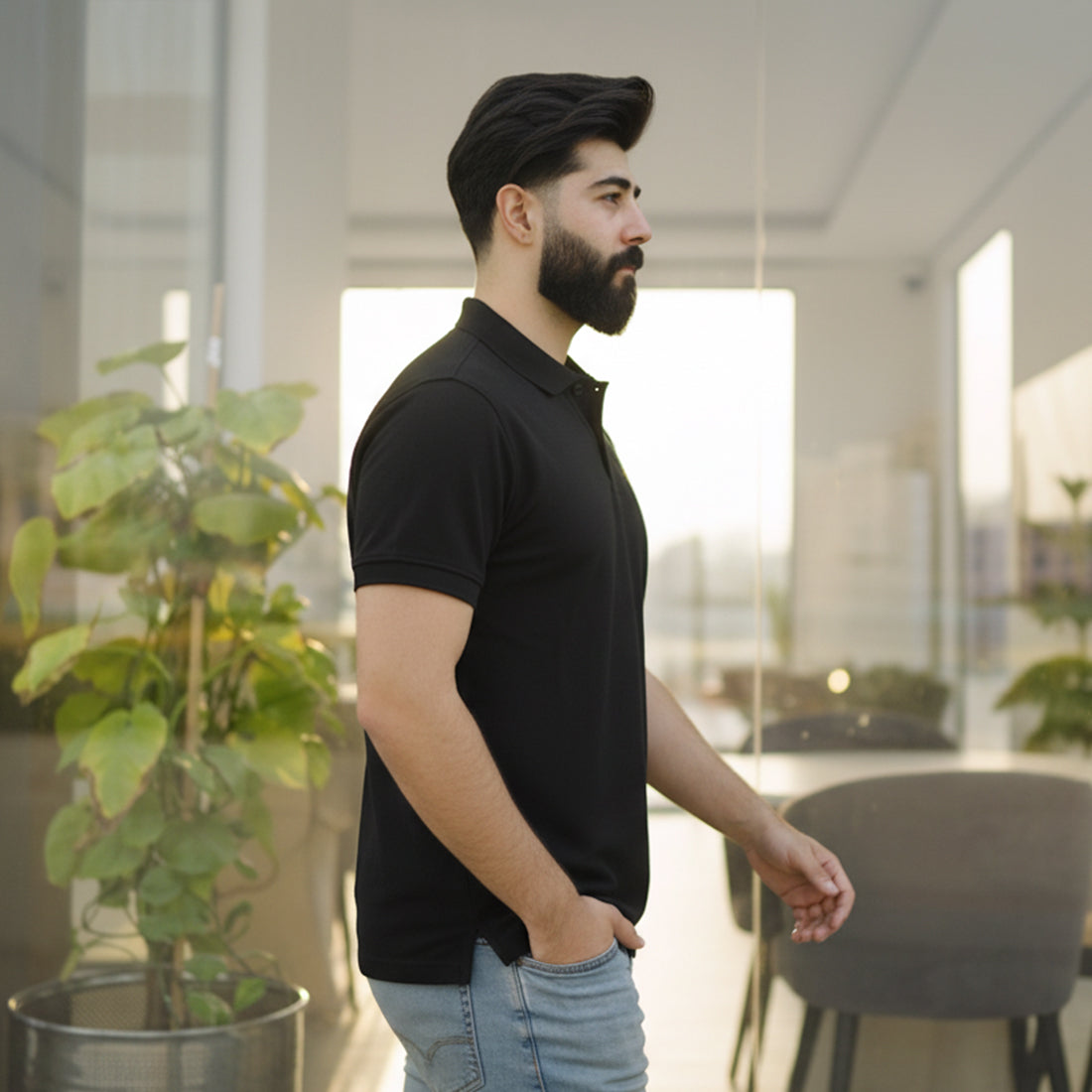 JQ POLO – BLACK
