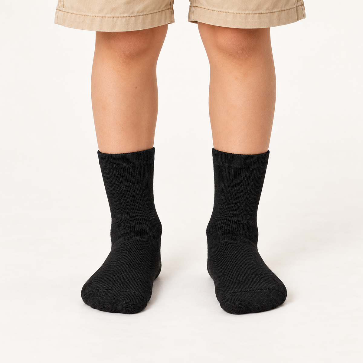 KIDS CREW SOCKS CHARCOAL NAVZA