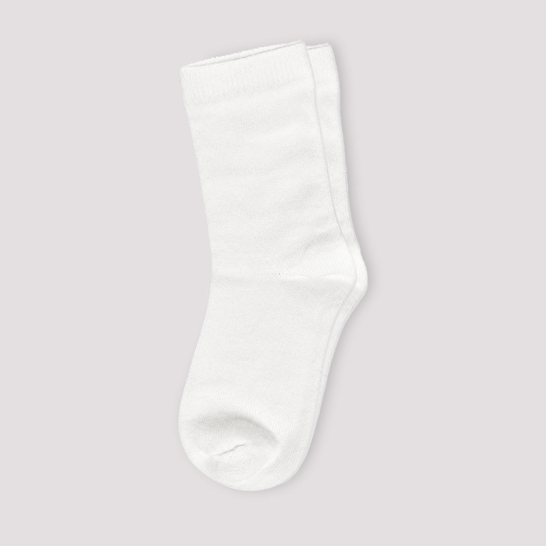 KIDS CREW SOCKS WHITE NAVZA