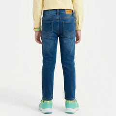 KIDS RELAXED SLIM FIT DENIM – MEDIUM BLUE