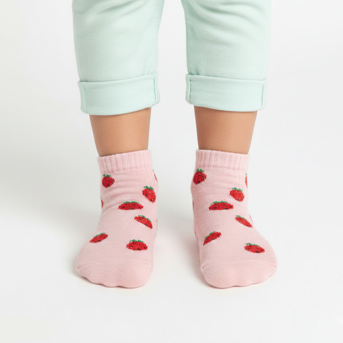 KIDS ANKLET SOCKS PINK | NAVZA