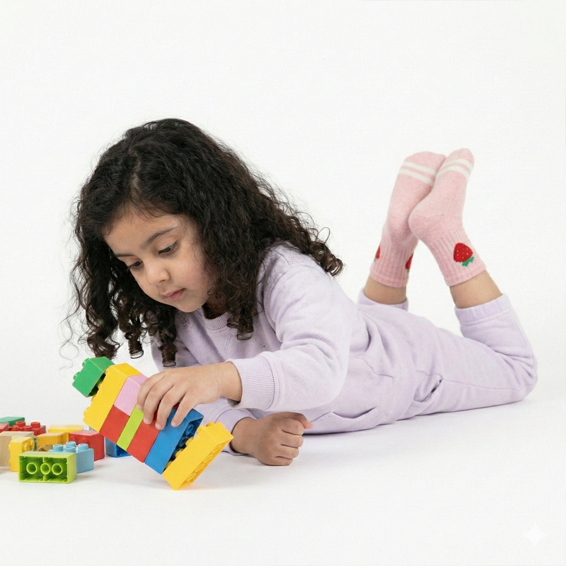 KIDS SHORT CREW SOCKS PINK | NAVZA