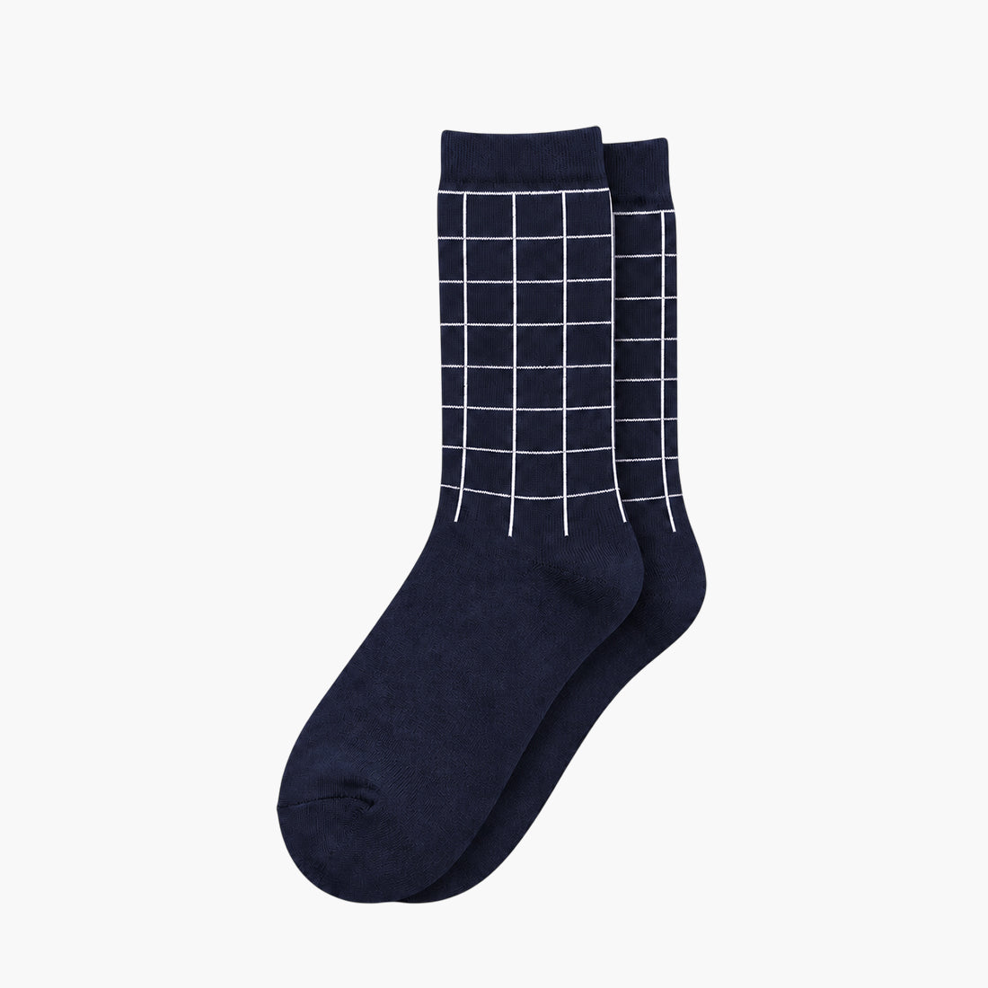 MEN LINES CREW SOCKS NAVY NAVZA
