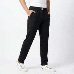 SUMMER JERSEY TROUSER BLACK