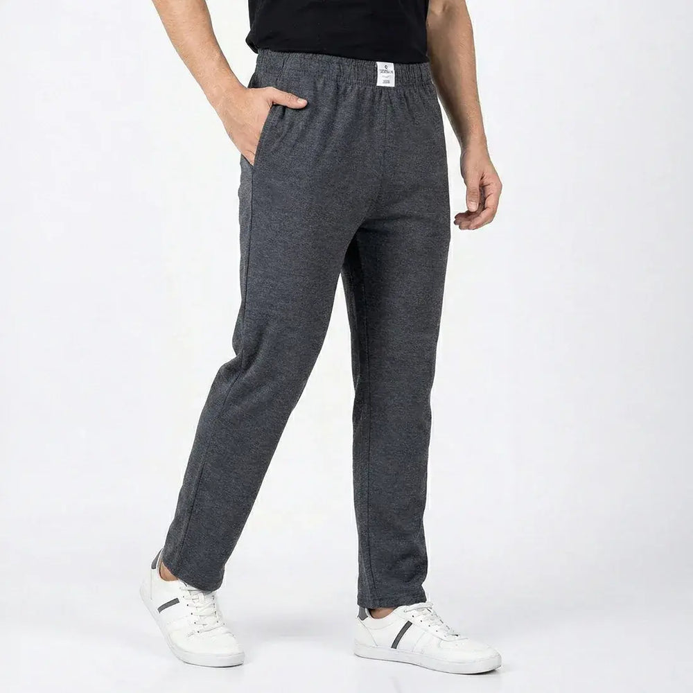 SUMMER JERSEY TROUSER CHARCOAL