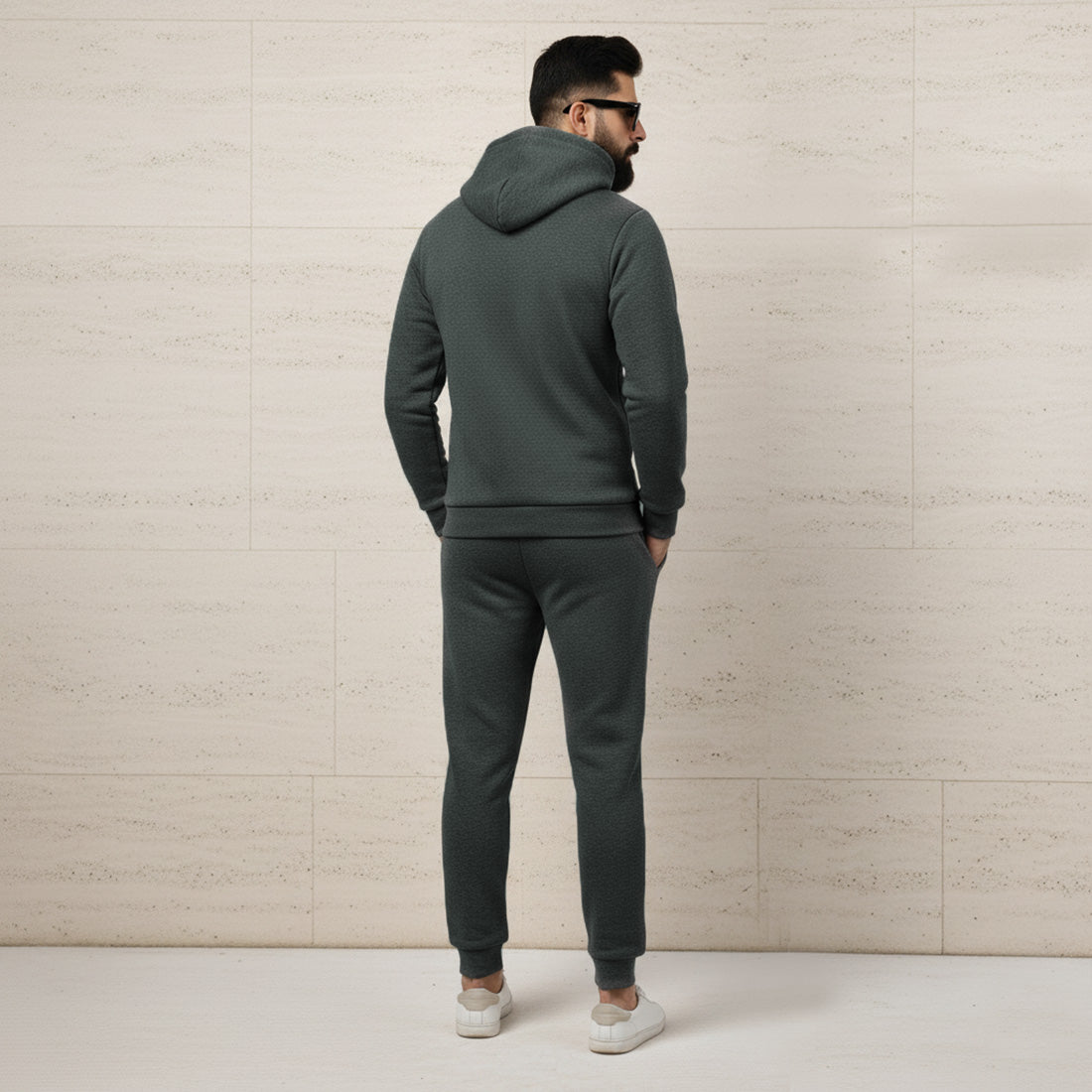 ML PULLOVER HOODIE TRACKER – CHARCOAL