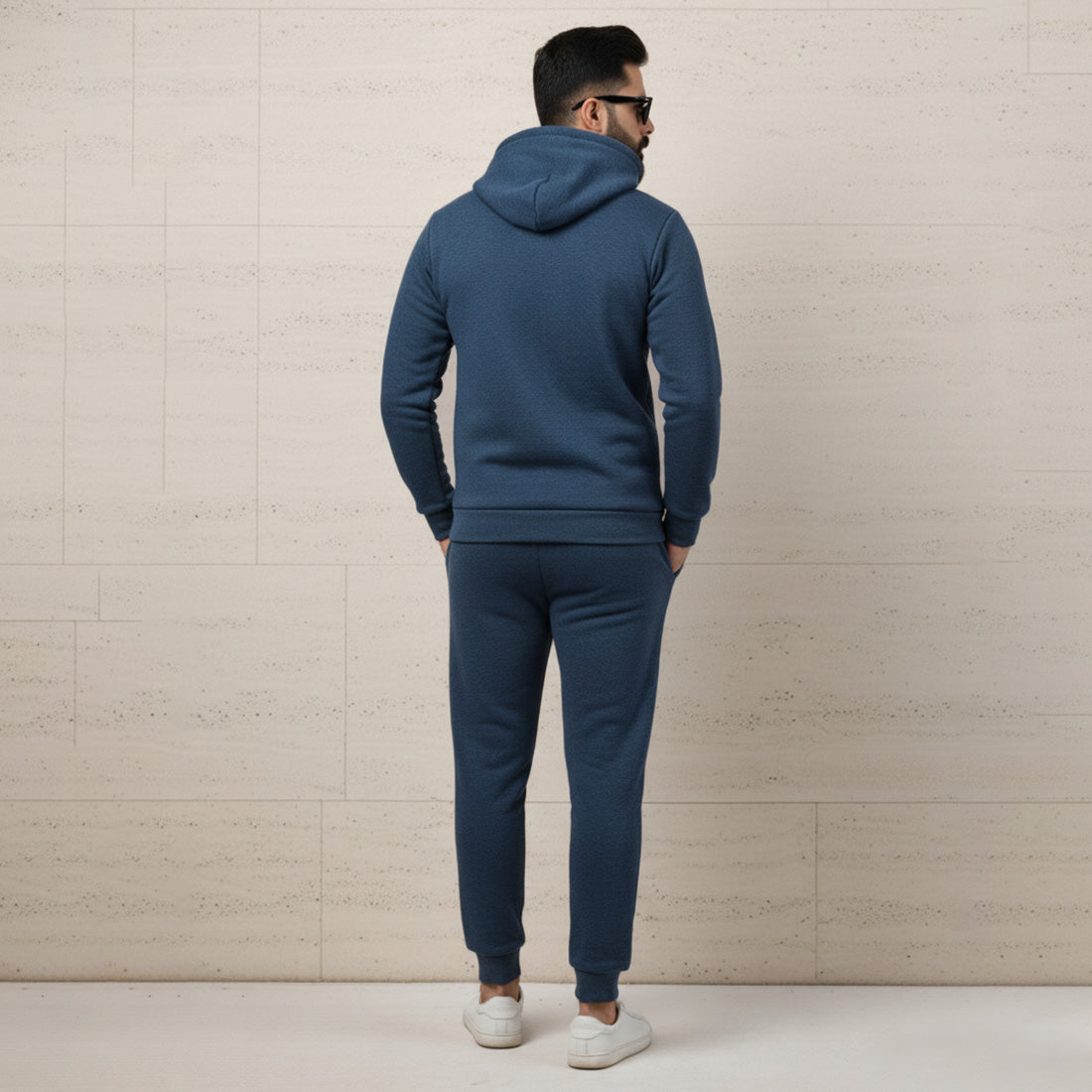 ML PULLOVER HOODIE TRACKER – DENIM