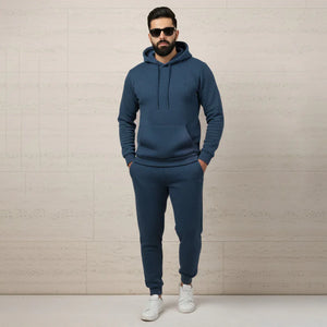 ML PULLOVER HOODIE TRACKER – DENIM