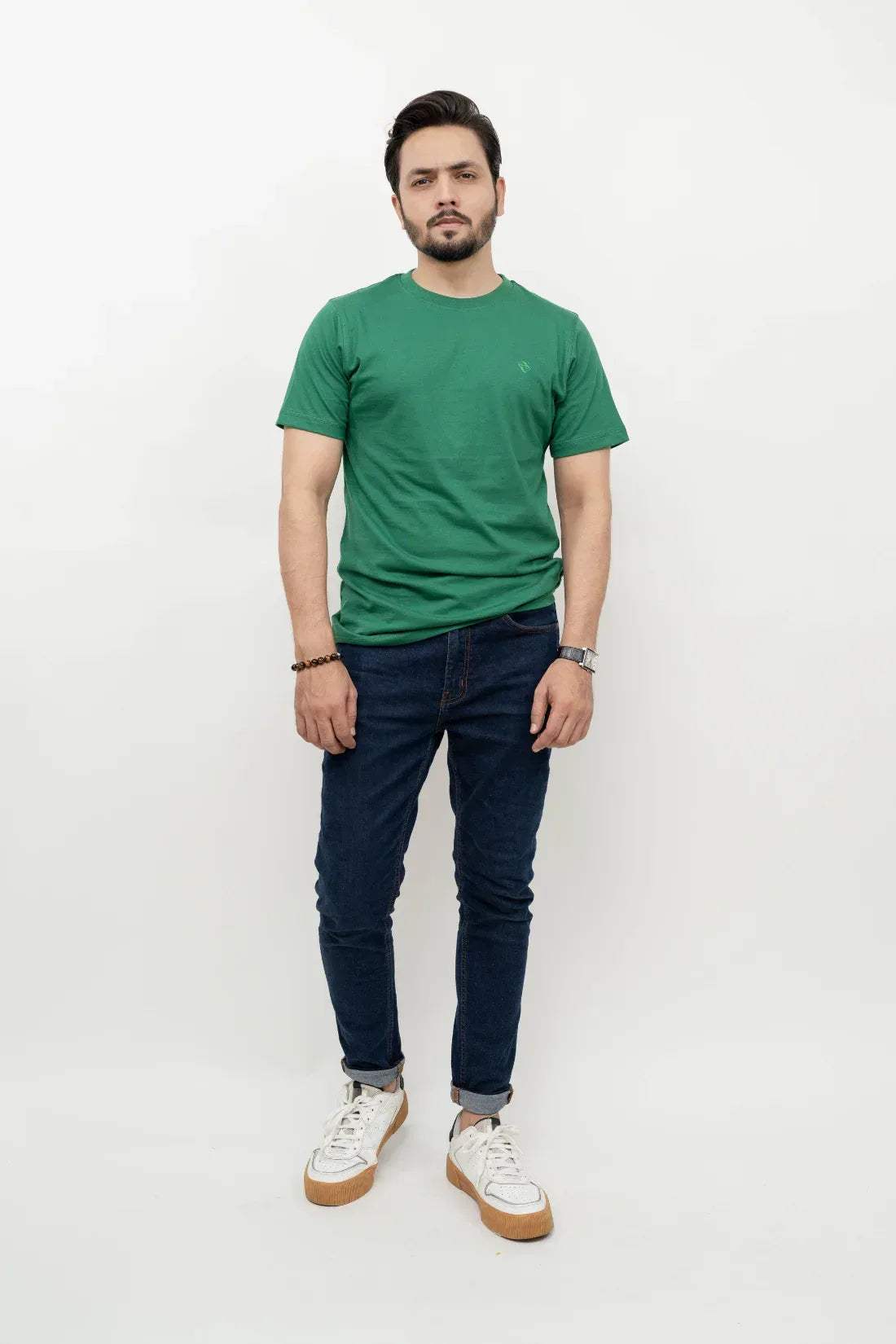 ML REGULAR FIT TEE – GREEN - NAVZA