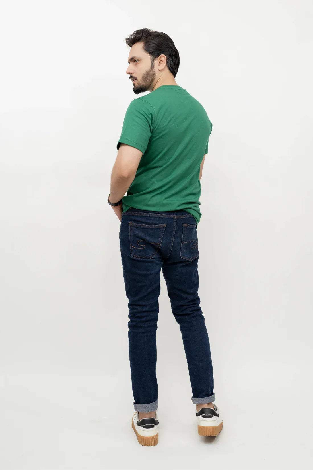 ML REGULAR FIT TEE – GREEN - NAVZA